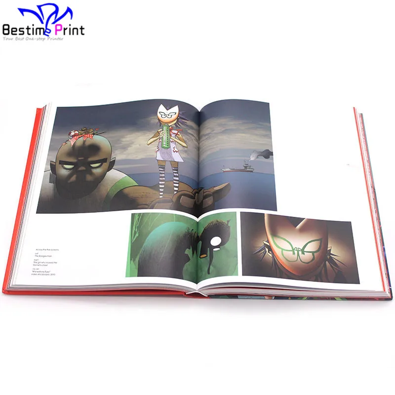 Professional children comic book printing adult comics magazine photo with factory price