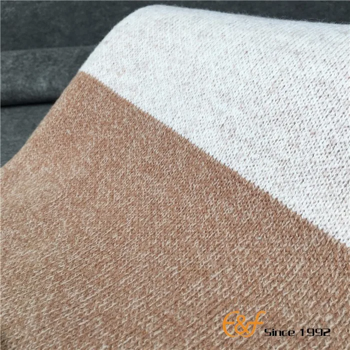 Letter Jacquard Tassels Design Merino Wool thick Knitting Blanket