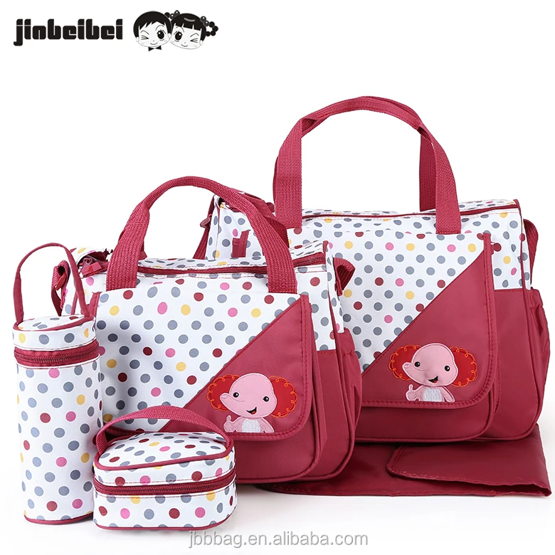 
Hot sale new design multifunctional mommy diaper travel baby bag with baby changing pad 