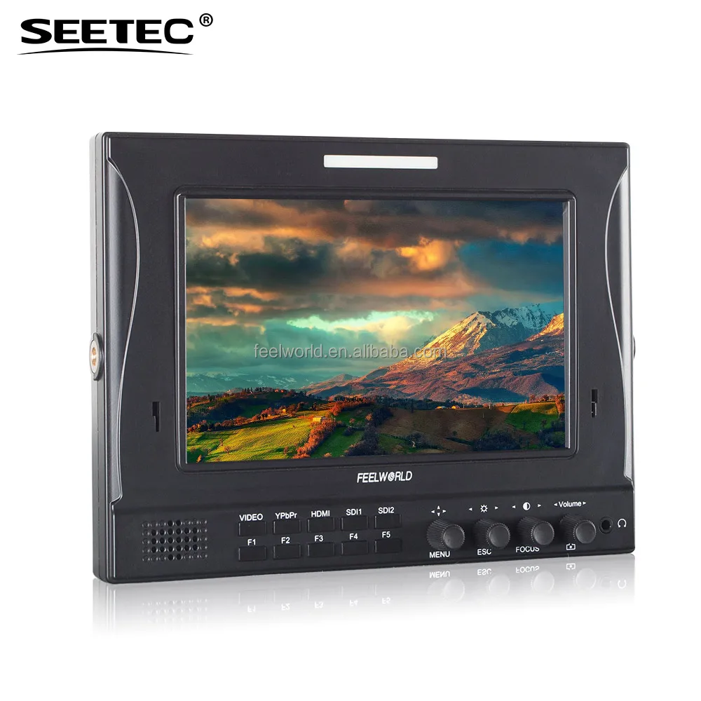 7 дюймов высокая яркость 400cd/m2 жк-панель ips камеры монитор с Сигнала векторные рамки гистограмма RGB