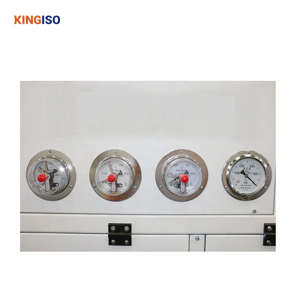 Positive and negative membrane press machine for veneer