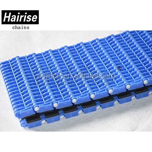 Modular Plastic 900 Blue Conveyor Belt rubber covering (Skid Resistance)