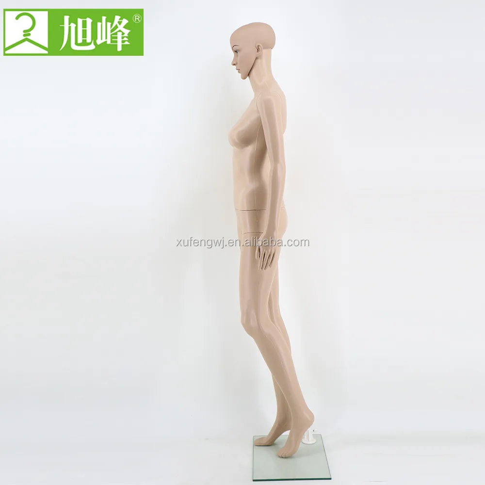 
Wholesale Low Price F-7 standing mannequins plastic realistic female skin color mannequin 