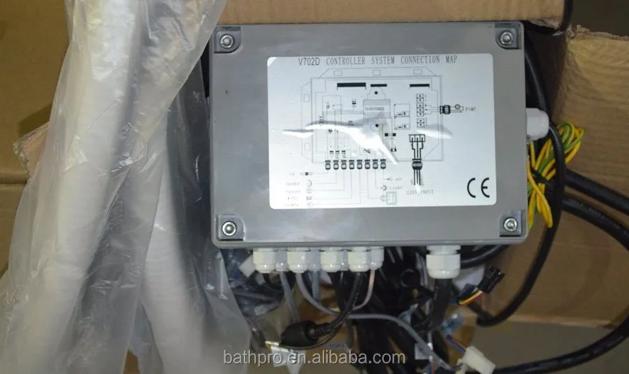 
Corner Small Simple Massage Clear Acrylic Whirlpool Jetted Hot Tub Spa Bathtub 