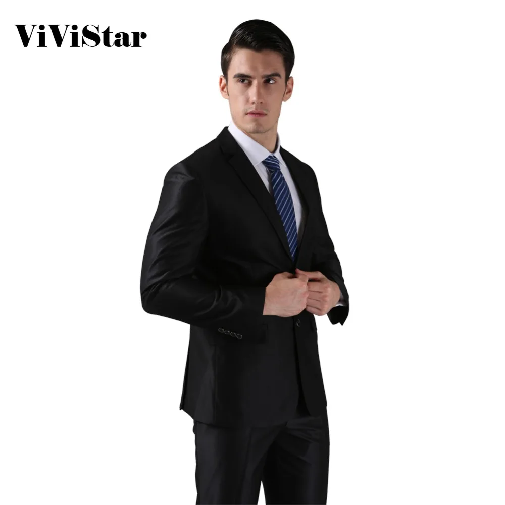 Jackets Pants 2016 New Men Suits Slim Custom Fit Tuxedo Brand Fashion Bridegroon Business Dress