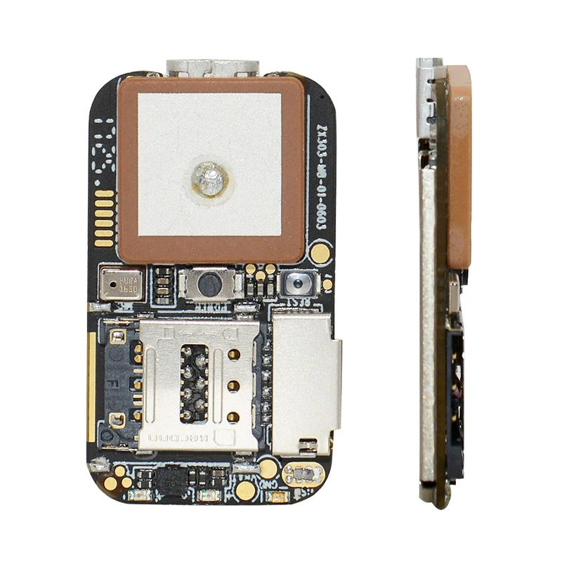 OEM ZX303 mini GSM GPS трекинг чип для автомобилей, поддержка отслеживания в реальном времени, GPS + Wifi + LBS Быстрое позиционирование