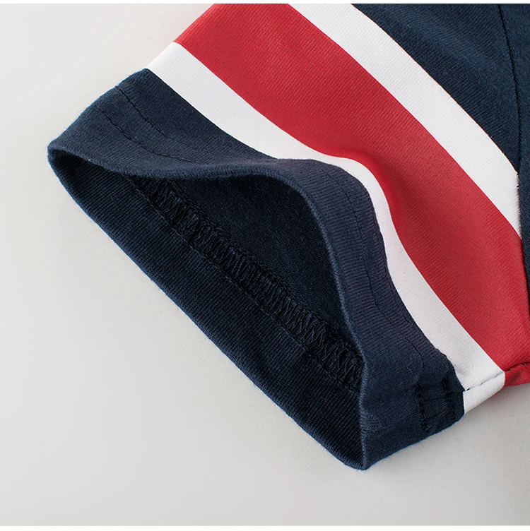 Factory Drop Shipping Sport Stylish Kids Boys  Summer Shirts With Good Printing