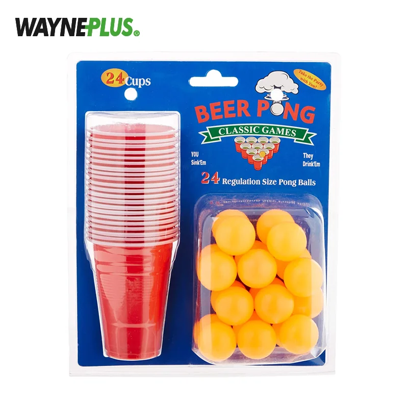 Wholesale good quality beer Pong Balls Washable Plastic