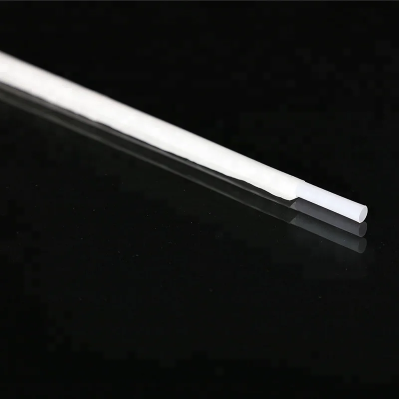6mm white PP disposable plastic flexible drinking straw