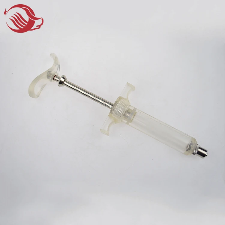 Livestock Veterinary Automatic Drenching Vaccination Dose Gun Syringe