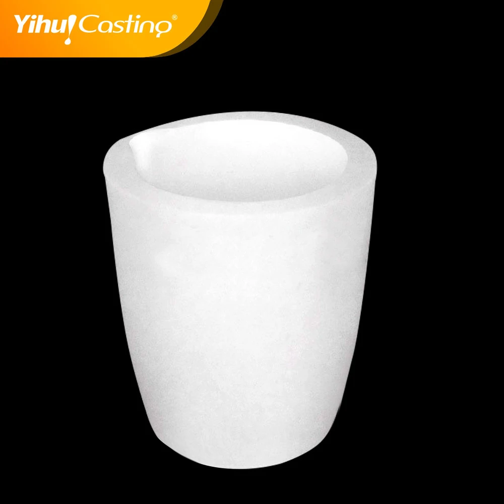 Ceramic melting crucible, quartz product, for platinum melting