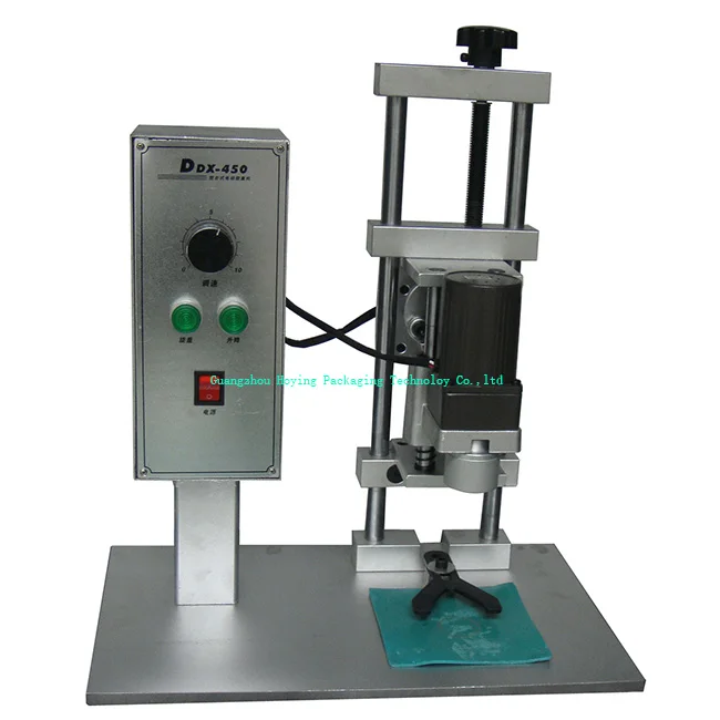 Ручная/полуавтоматическая настольная машина для запечатывания крышек стеклянных