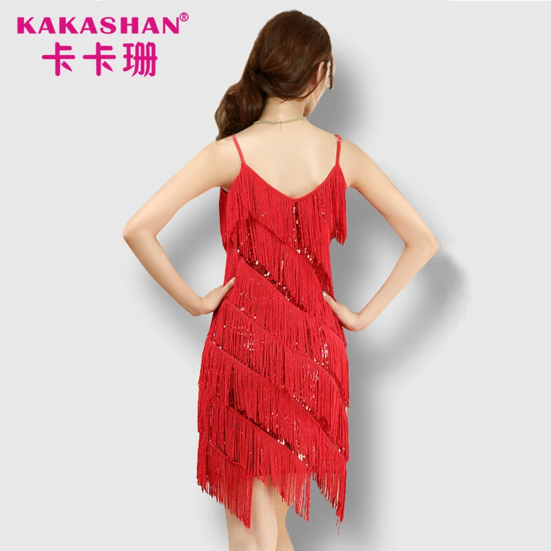 
New arrival paillette stylish designer one piece sexy tassel slip glitter sequin royal blue party dress 