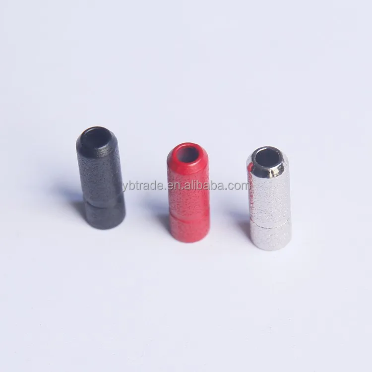 Bullet drawstring cord end metal stopper for apparel