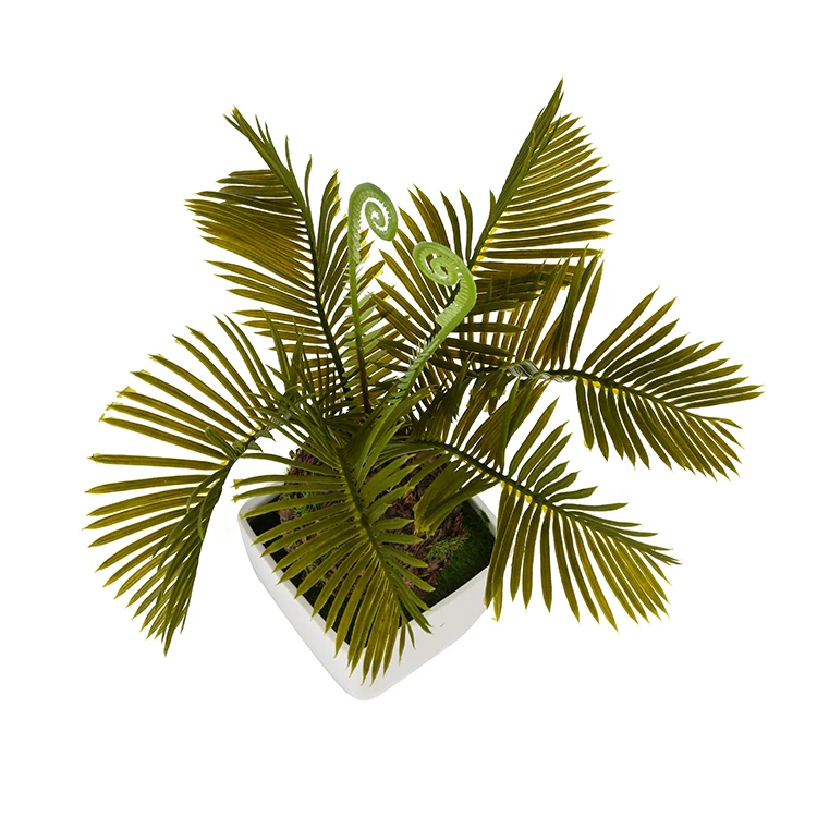 Hot sale artificial sago palms in door home decorations artificial cycas palm tree