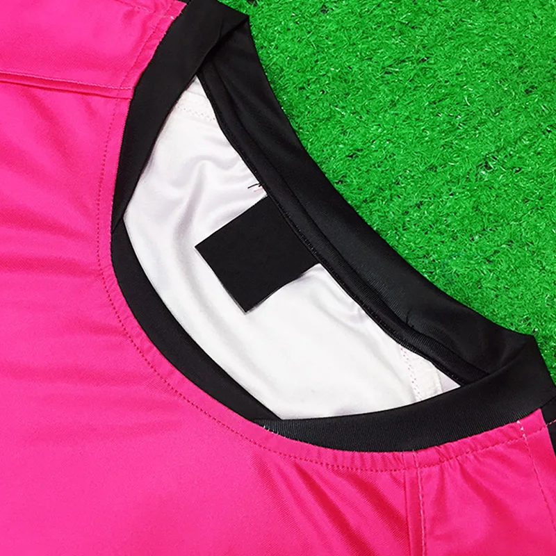 Wholesale Blank Soccer Jersey Custom pink Soccer Uniform