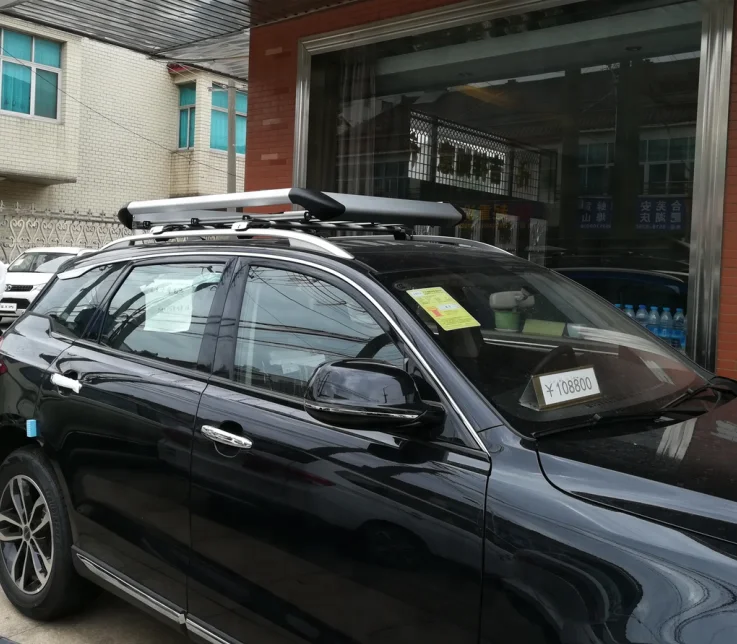 Silver Aluminum Roof Top Luggage Holder/Cargo Carrier Basket for 4X4 SUV