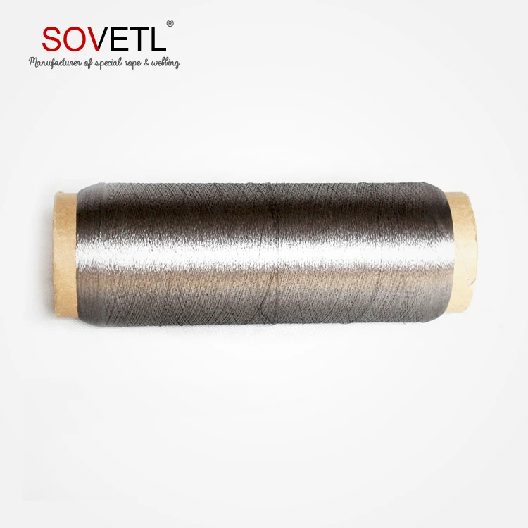  Anti-radiation/anti-bacterial stainless steel yarn metallic fiber thread Underwear