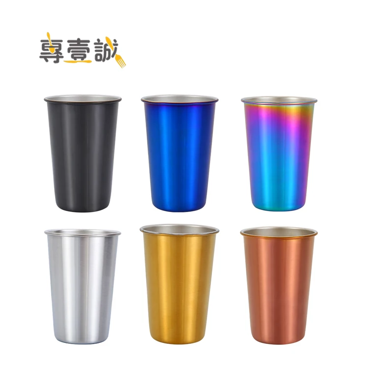 Оптовая продажа, пивная кружка из нержавеющей стали 18/10 для Beerfest, дорожная кружка для кофе с крышкой, кружка