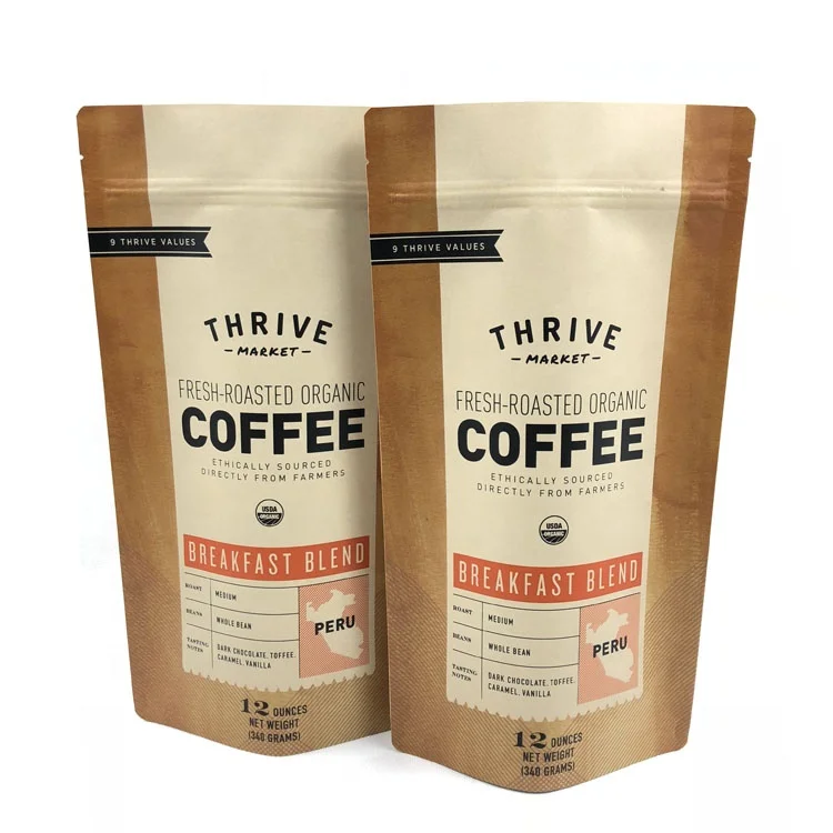 Stand up tea bags paper packaging empty tea bags tea bag envelope