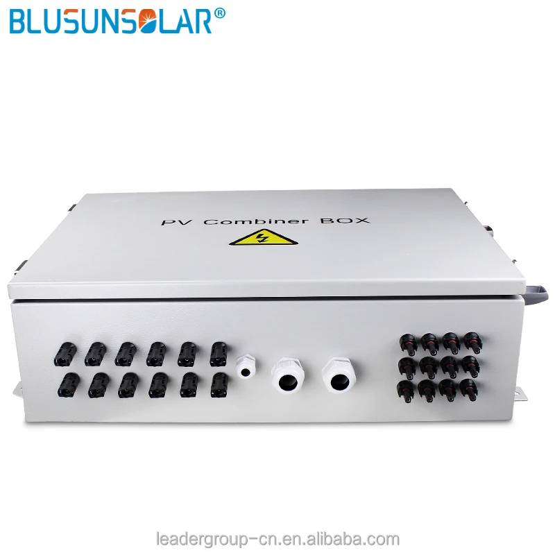 12 String input to 1 string output for off grid solar energy system Photovoltaic Array Solar PV Combiner Box