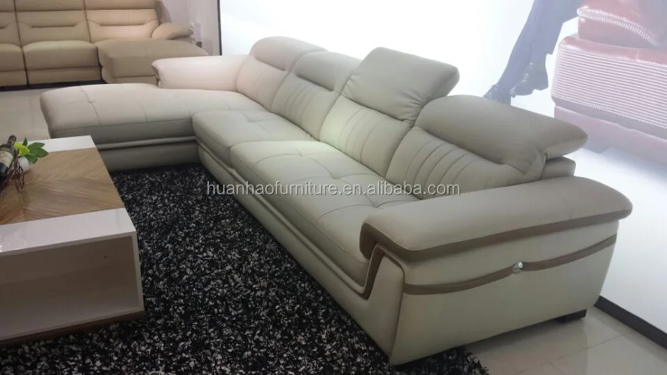 Luxury furniture living room leather sofa setS083