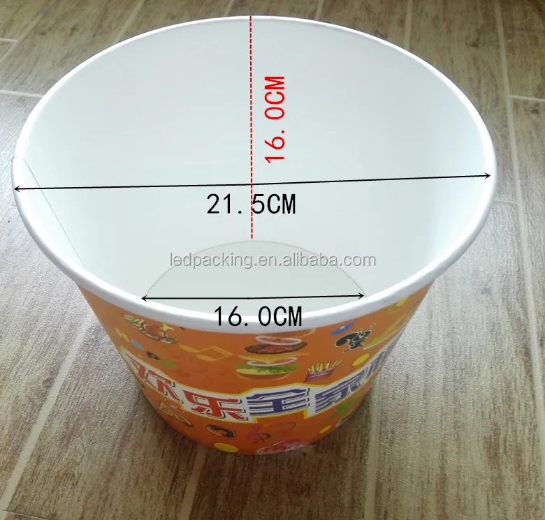wholesale fried chicken bucket, food packaging box in alibaba China