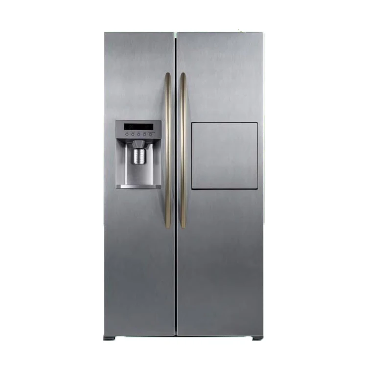 
Двусторонний холодильник для дома и отеля, 550 л, без мороза, с ледогенератором 