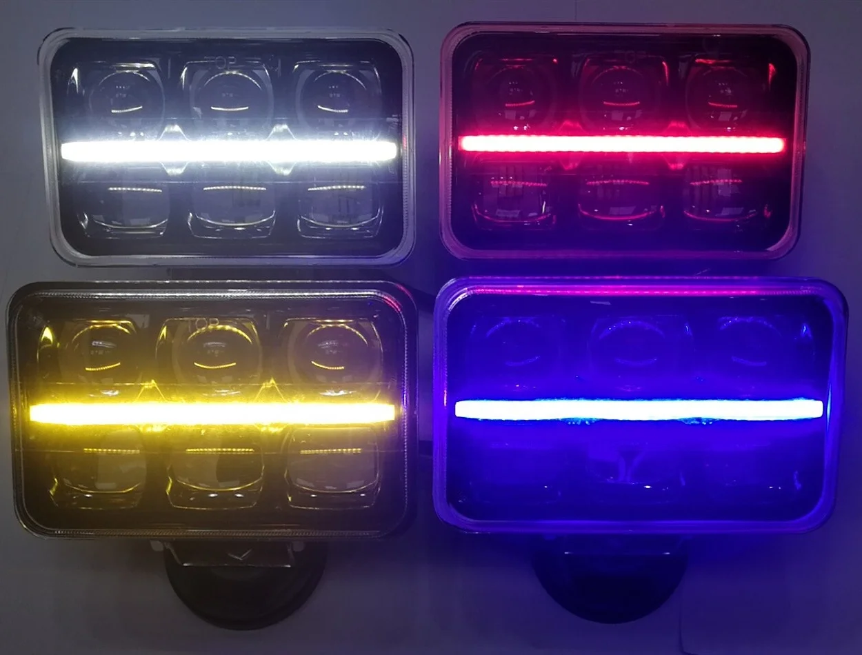 2019 NEW work light for car with flood and spot beams 12-80v 60W high/low daytime running light
