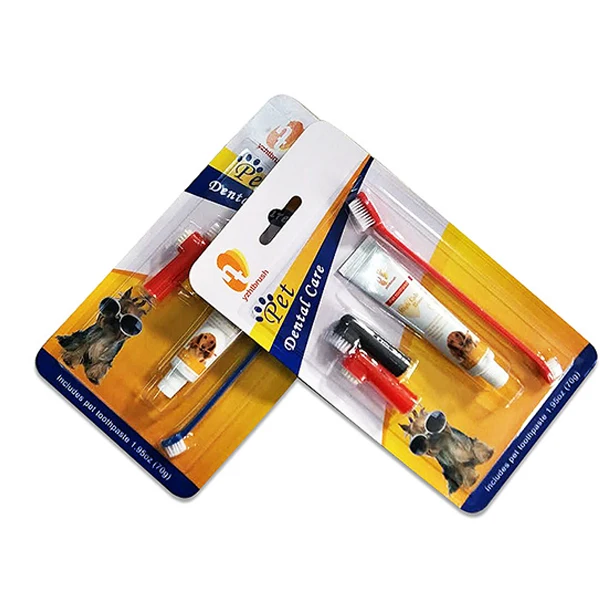 New Dog Toothpaste and Toothbrush Set for S M L Dogs and Cats