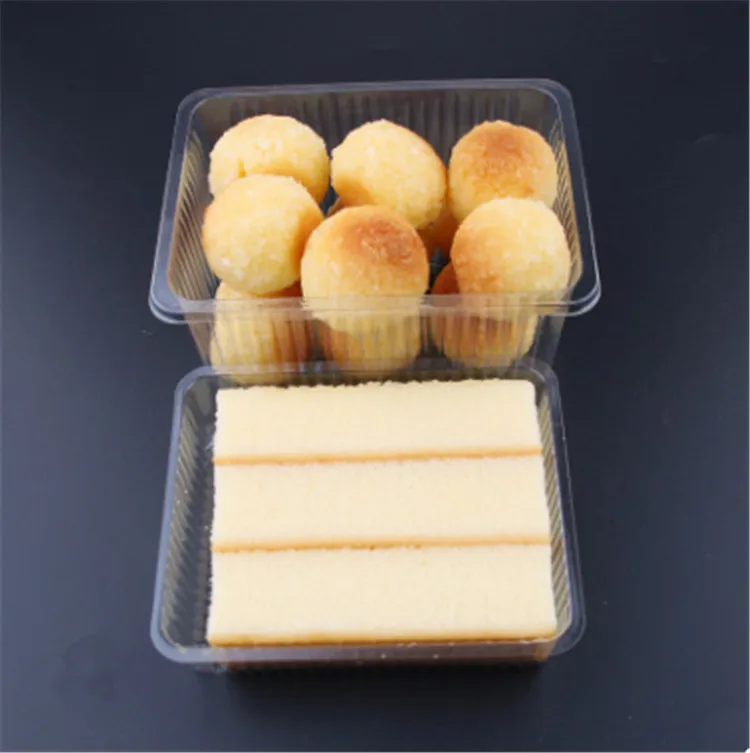 
Customized logo clear transparent blister plastic biscuit tray 