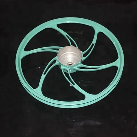 Factory direct  24 inch magnesium alloy integral wide electric wheel for bicycle