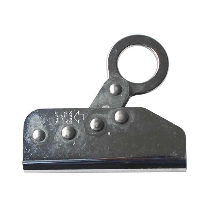 High tensile steel alloy plate fall arrest climbing rope grab Aluminium Climbing Rope Grab