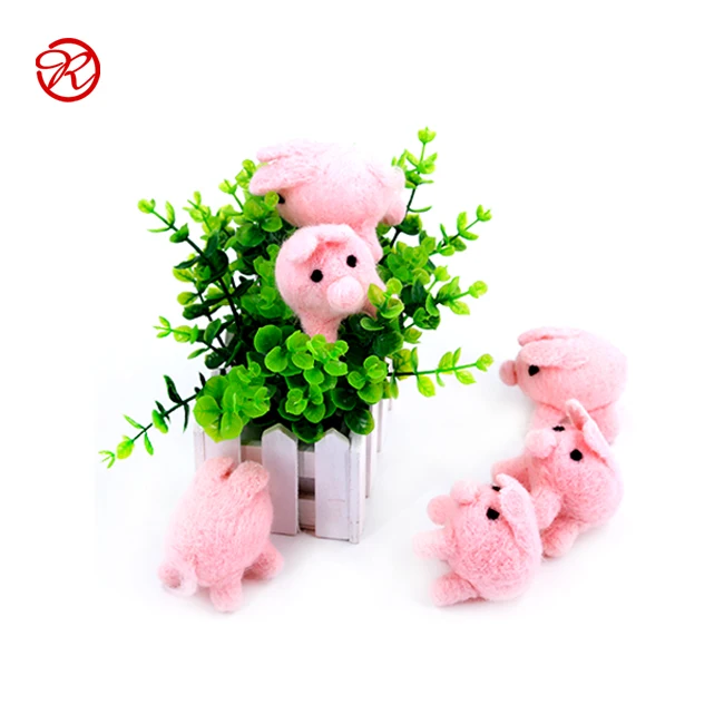 
Passed CE High Quality Handicraft Cute 100% Wool Felt Animals for Toys 