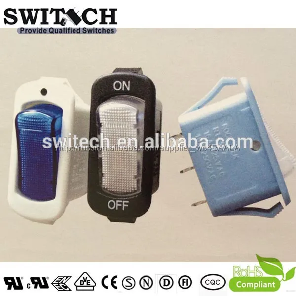 on-off с красной подсветкой кулисный переключатель