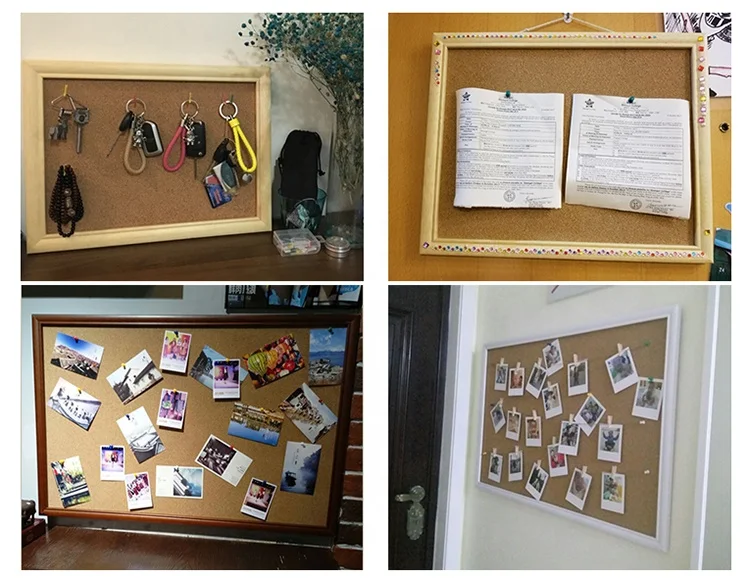 
high-density cork map for advertising boards 