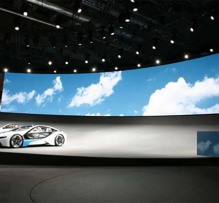 Best selling HD p1.25 hd led display for video flexible screen big tv