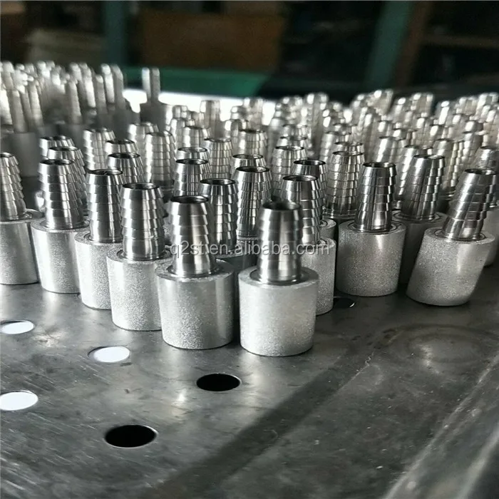  Tiantai factory supply 0 5 2 10 микрон пористый аквариумный воздушный диффузор из нержавеющей стали