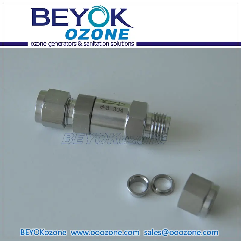 DF-SS8 New Stainless Steel Ozone Check Valve