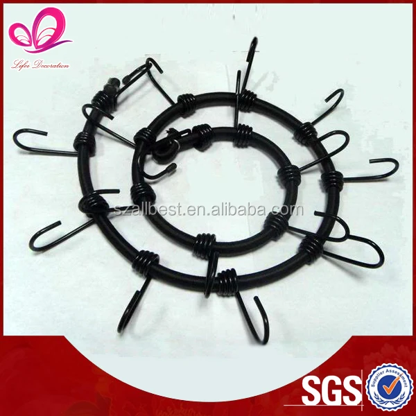 
Factory supply different style elastic cord hook for packing elastic cord hook 