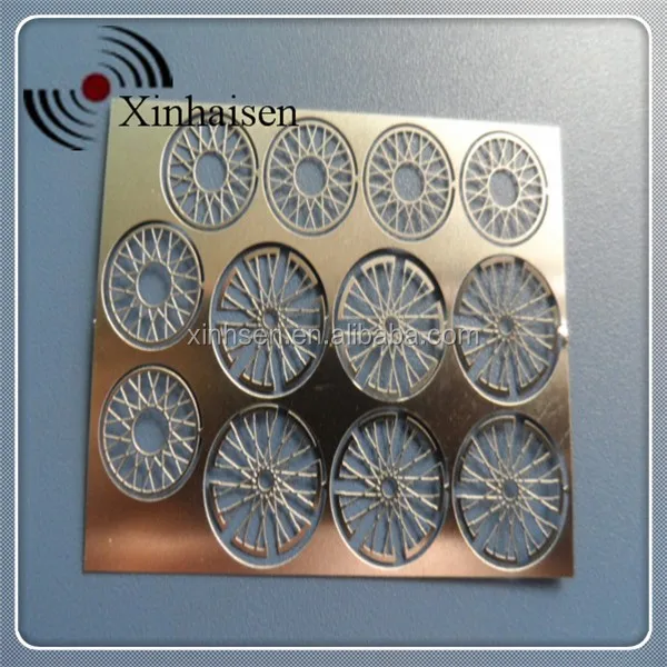 Customize phone chemical half etching copper plate