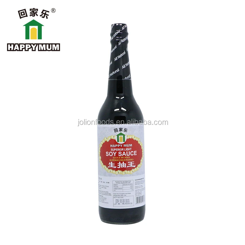 
Chinese Halal Sauce sesoning natural fermented soy sauce 
