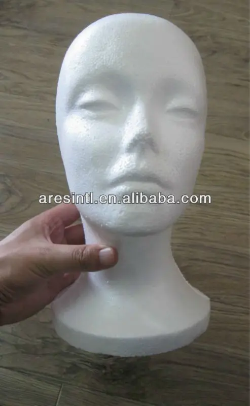 Голова манекена из пенопласта