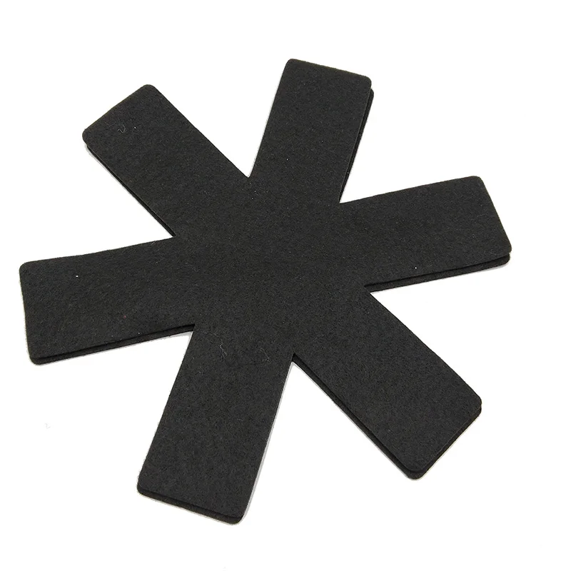 Fashion design flower polyester fiber needle punched Non Woven Fabric Pot Mat