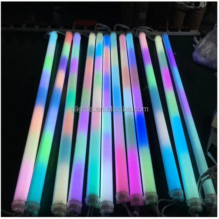 building decoration outdoor led neon tube RGB led digital tube light