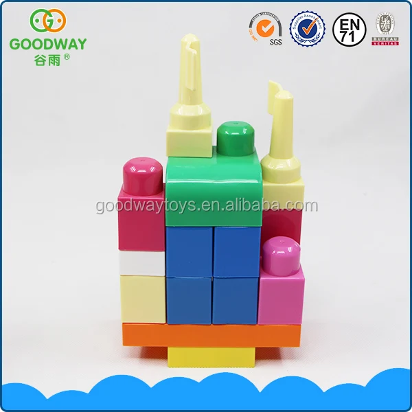 Оптовая лучший подарок ребенку разведки diy пластиковые блоки