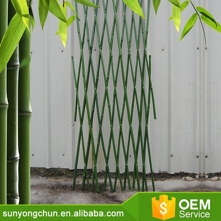 coloured decorative cheap yard black bamboo fence for home decoration