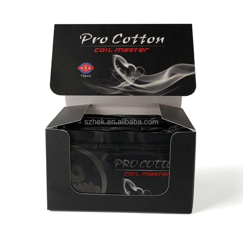 
100% Original Coil Master Pro Cotton 100% Natural Pure Cotton USA Made Cotton Perfect for vape 