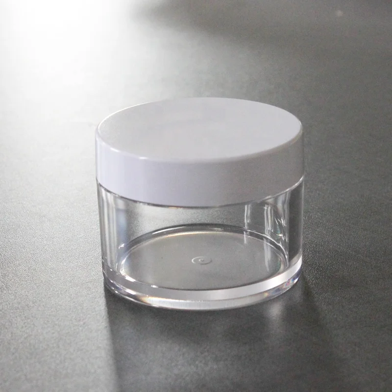 5g 15g 30g 50g 80g 100g 140g Wholesale Clear Empty Plastic Cosmetic Containers Cream Jar