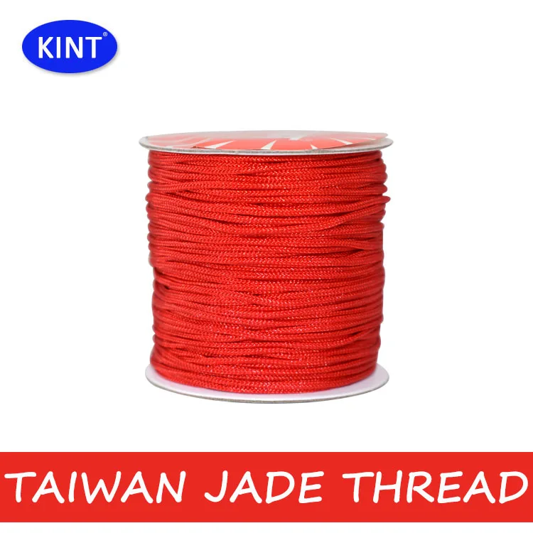 NO.72 0.8mm Taiwan Jade Thread Nylon Thread For DIY Jewelry Making Woven Bracelet